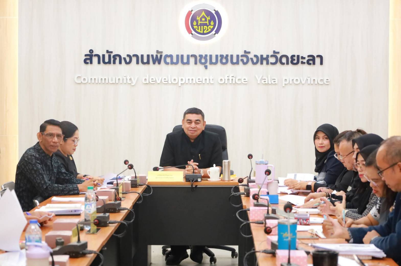 ✅พช.ธารโต เข้าร่วมประชุมกรมการพัฒนาชุมชน ผ่านระบบวีดิทัศน์ทางไกล (Video Conference)