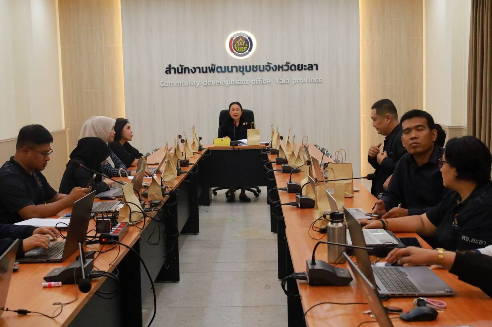 ✅พช.ธารโต เข้าร่วมประชุมแนะนำการใช้ระบบ TP map logbook